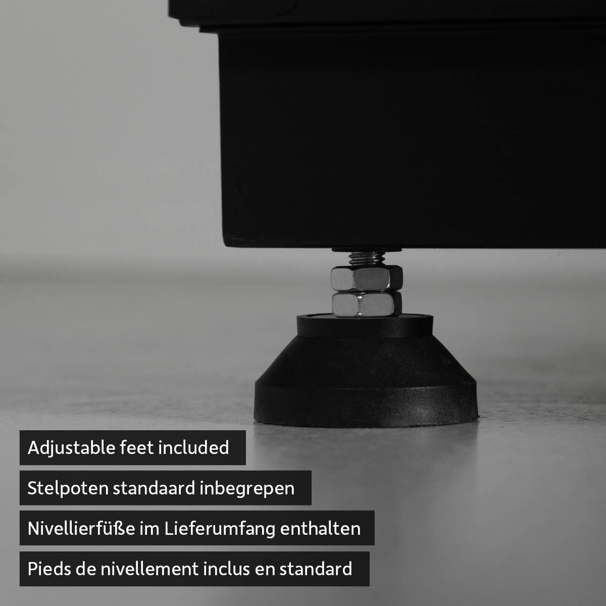 Stelpoten standaard inbegrepen